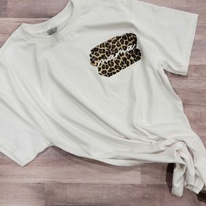 cheetah MAMA boutique tshirt